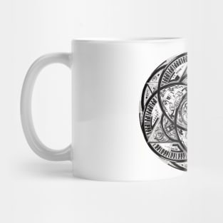 Liquid crystalline oscillator quantum synthesizer Mug